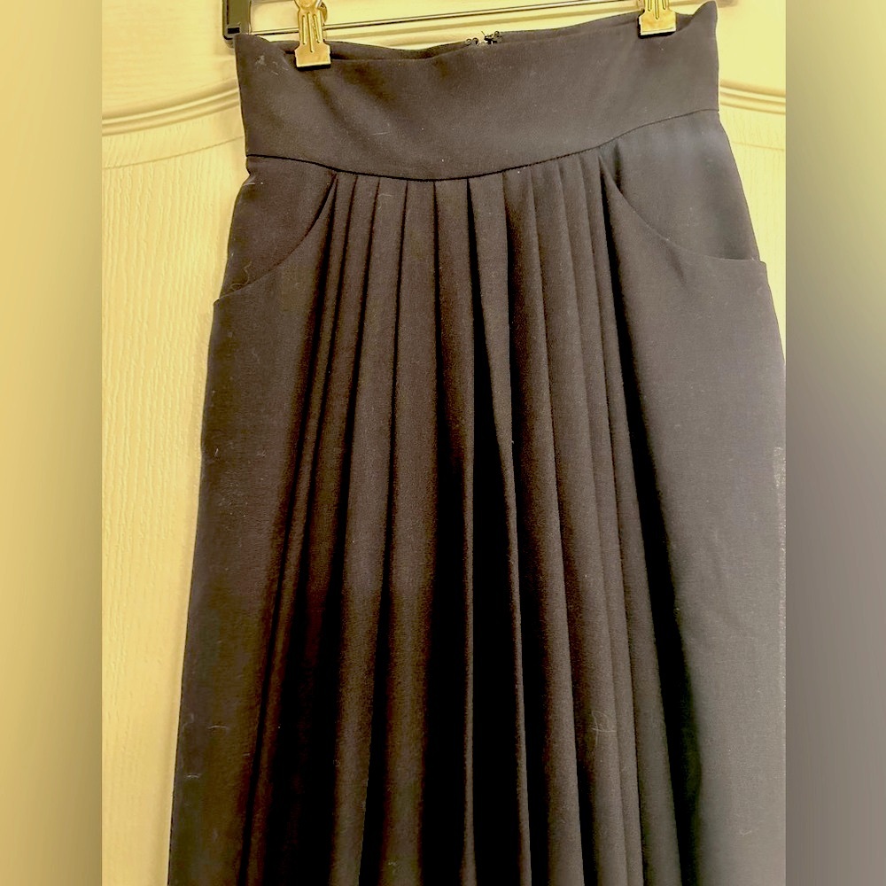 Chanel Vintage Navy Blue 90’s Skirt